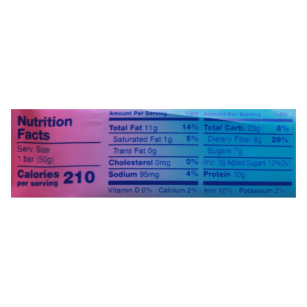 Mindright - Bar Blueberry Almond - Case Of 12 - 1.76 Ounces - Image 2