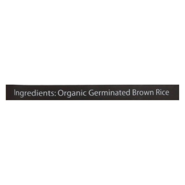Truroots Organic Germinated Brown Rice - Whole Grain - Case Of 6 - 14 Oz. - Image 2
