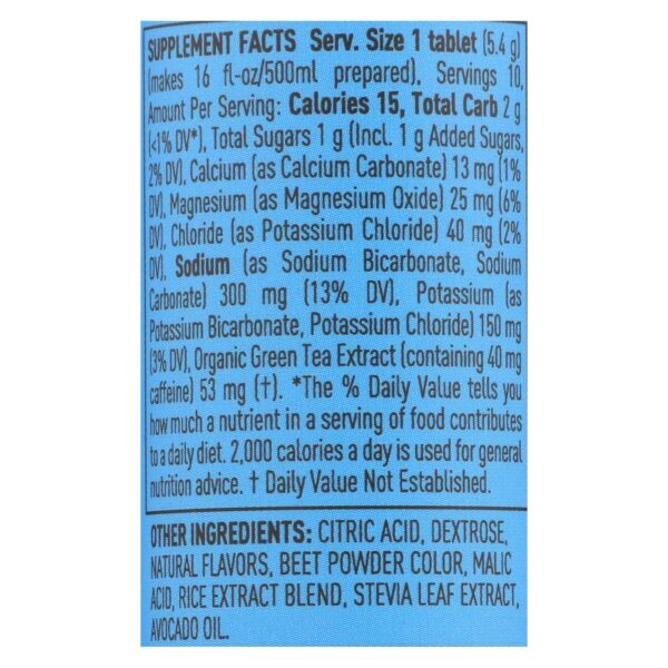 Nuun Hydration Drink Tab - Energy - Cherry Limeade - 10 Tablets - Case Of 8 - Image 2