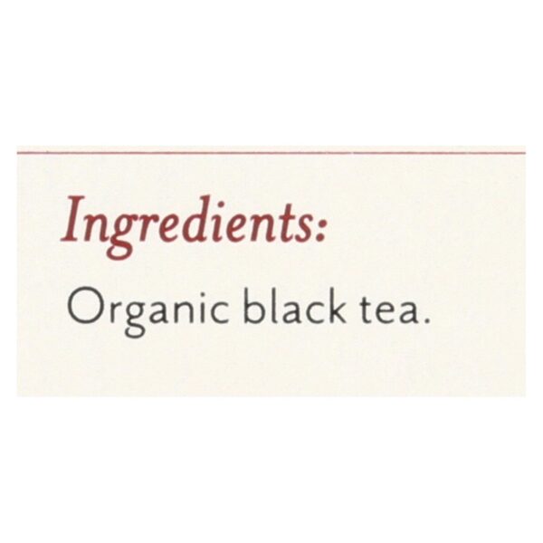 Rishi Organic Tea - English Breakfast - Case Of 6 - 15 Bags - Image 2