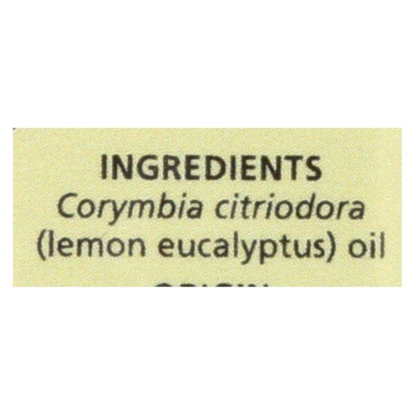 Aura Cacia - 100% Pure Essential Oil Lemon Eucalyptus - 0.5 Fl Oz - Image 2