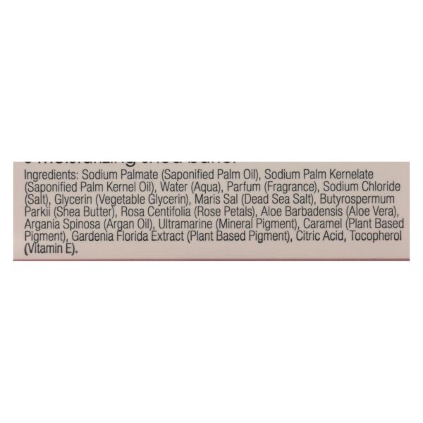 One With Nature Dead Sea Mineral Rose Petal Soap - 7 Oz - Image 2