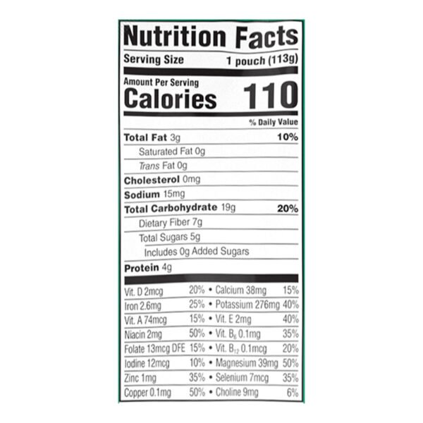 Cerebelly - Puree Organic 2 White Bean Pumpkin Apple - Case Of 6 - 4 Ounces - Image 2