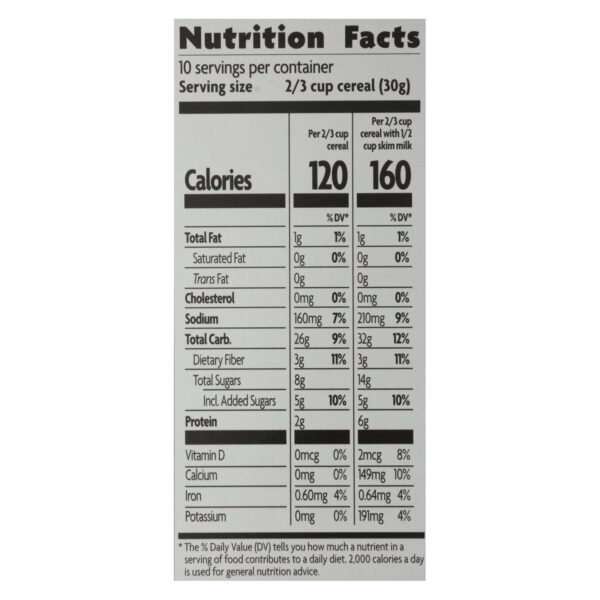 Nature's Path Organic Sunrise Cereal - Crunchy Honey - Case Of 12 - 10.6 Oz. - Image 2