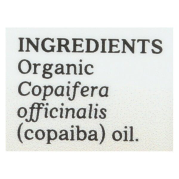 Aura Cacia - Essential Oil - Copaiba - Case Of 1 - .25 Fl Oz. - Image 2
