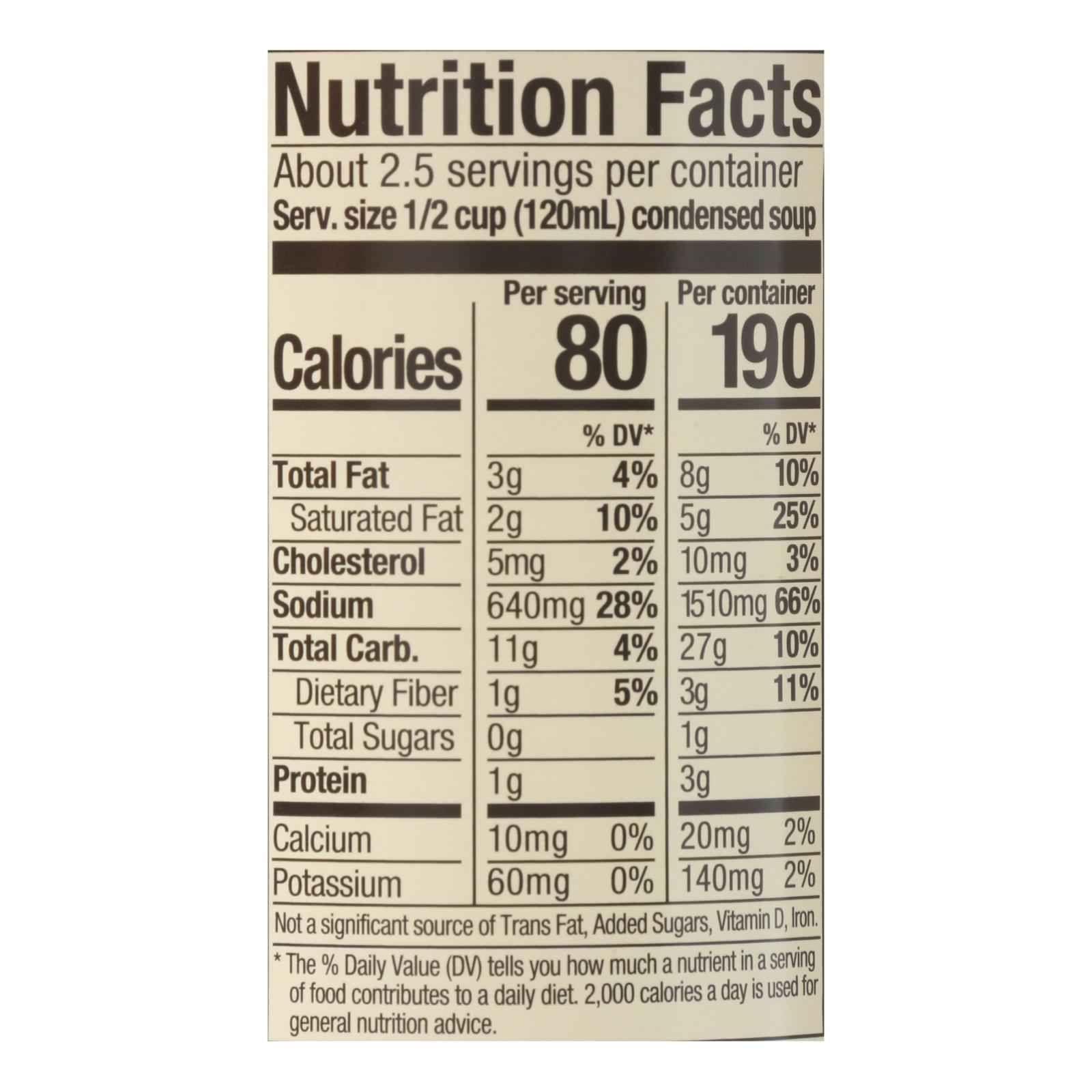 Pacific Foods - Soup Cream Mushroom - Case Of 12-10.5 Oz - Image 2