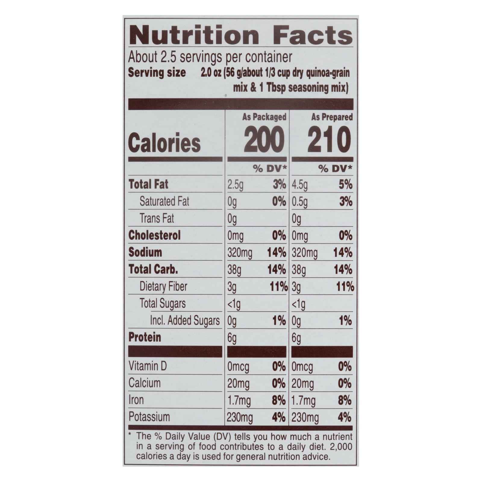 Near East - Quinoa Rosemary/olive Oil - Case Of 12-4.9 Oz - Image 2