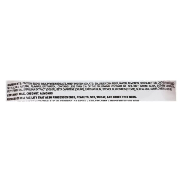 Quest Bar - Mint Chocolate Chunk - 2.12 Oz - Case Of 12 - Image 2