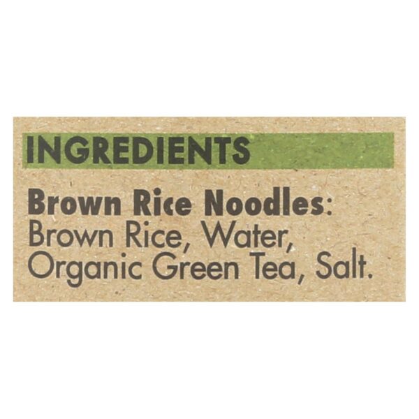 Star Anise Foods Noodles - Brown Rice - Vietnamese - With Organic Green Tea - 8.6 Oz - Case Of 6 - Image 2
