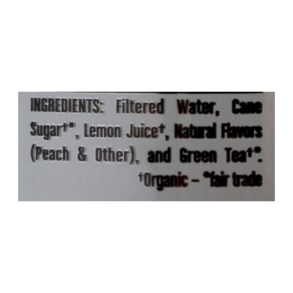 Steaz Lightly Sweetened Green Tea - Peach - Case Of 12 - 16 Fl Oz. - Image 4