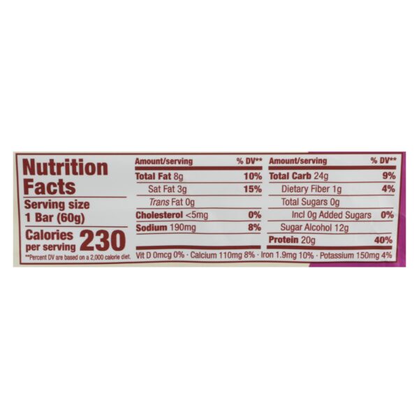 Think Products Thin Bar - Chocolate Fudge - Case Of 10 - 2.1 Oz - Image 2
