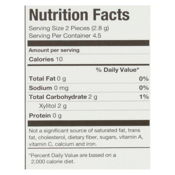 Pur Gum - Coolmint - Aspartame Free - 9 Pieces - 12.6 G - Case Of 12 - Image 2