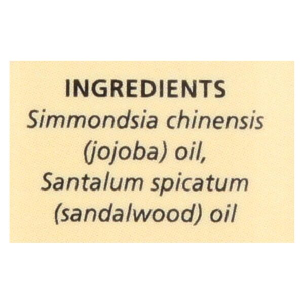Aura Cacia - Precious Essentials Sandalwood Blended With Jojoba Oil - 0.5 Fl Oz - Image 2