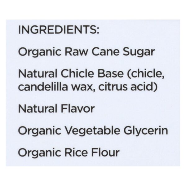 Simply Gum All Natural Gum - Mint - Case Of 12 - 15 Count - Image 2