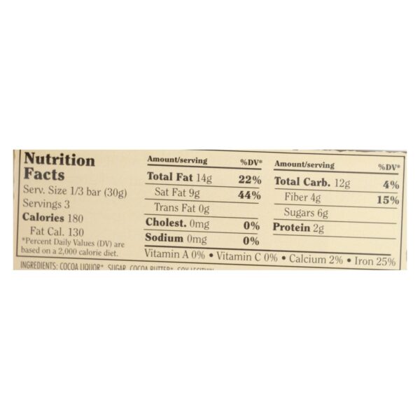 Chocolove Xoxox - Premium Chocolate Bar - Dark Chocolate - Extra Strong - 3.2 Oz Bars - Case Of 12 - Image 2