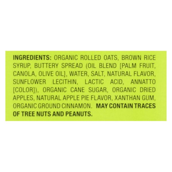 Bobo's Oat Bars - Apple Pie - Gluten Free - Case Of 6 - 1.3 Oz. - Image 2