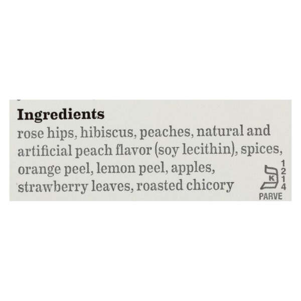 Bigelow Tea Tea - Peach - Case Of 6 - 20 Bag - Image 2