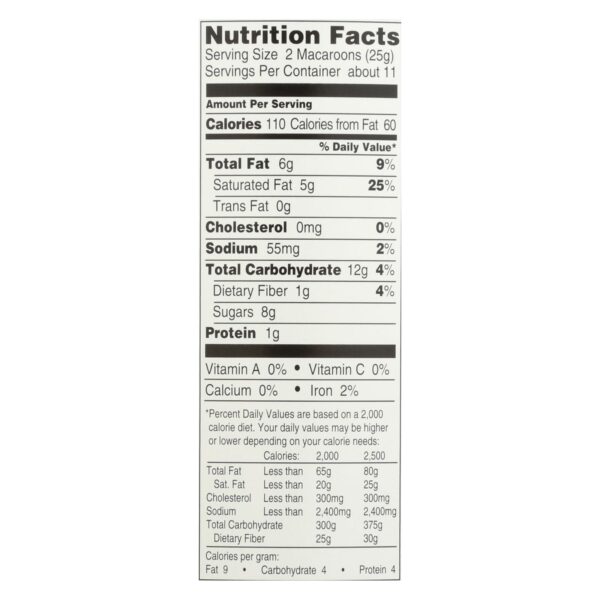 Manischewitz - Macaroon Chocolate Chips Kosher For Passover - Case Of 12-10 Oz - Image 2