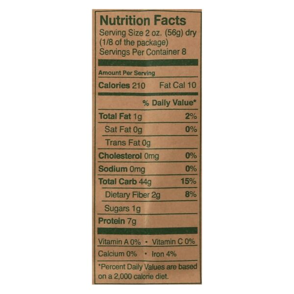 Montebello Organic Pasta - Penne Rigate - Case Of 12 - 1 Lb. - Image 2