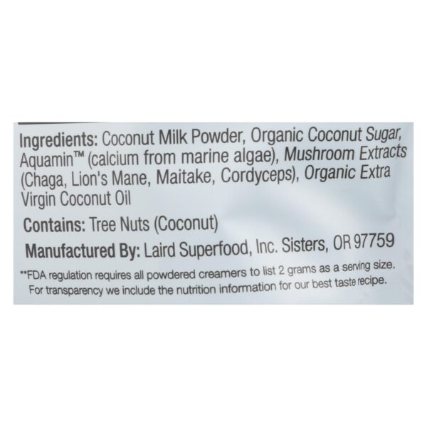Laird Superfood - Crmr Original Sprfd Mshrms - Case Of 6-8 Oz - Image 2