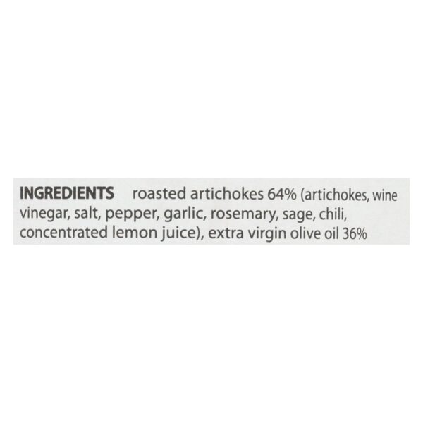 Seggiano Carciofi Arrosto Roasted Artichoke Hearts  - Case Of 6 - 13.4 Oz - Image 2