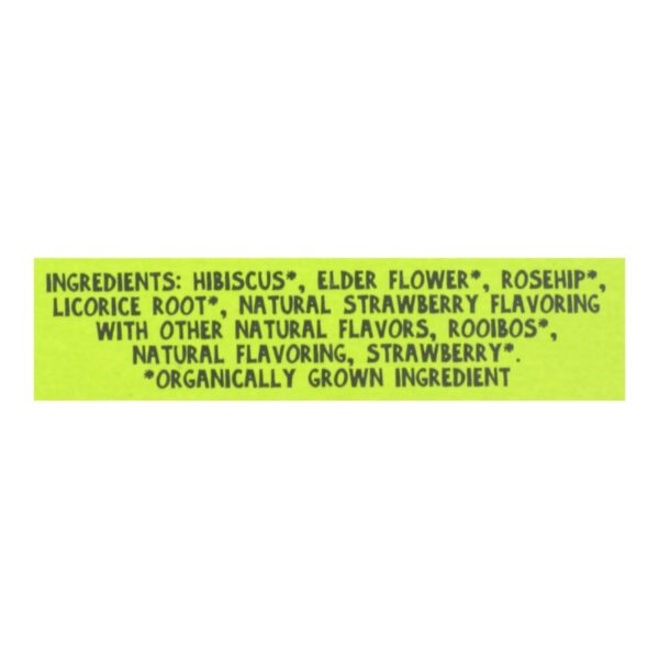 Clipper Tea - Organic Tea - Strawberry Fields - Case Of 6 - 20 Bags - Image 2