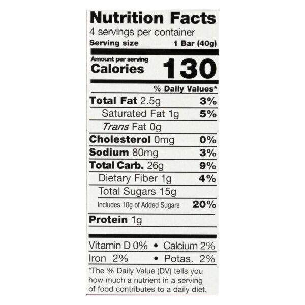 Pamela's Products - Gluten-free Big Fig Bar - Mission Fig - Case Of 8 - 5.64 Oz. - Image 2