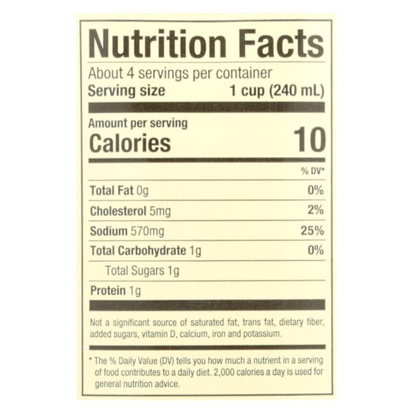 Pacific Natural Foods Chicken Broth - Free Range - Case Of 12 - 32 Fl Oz. - Image 2