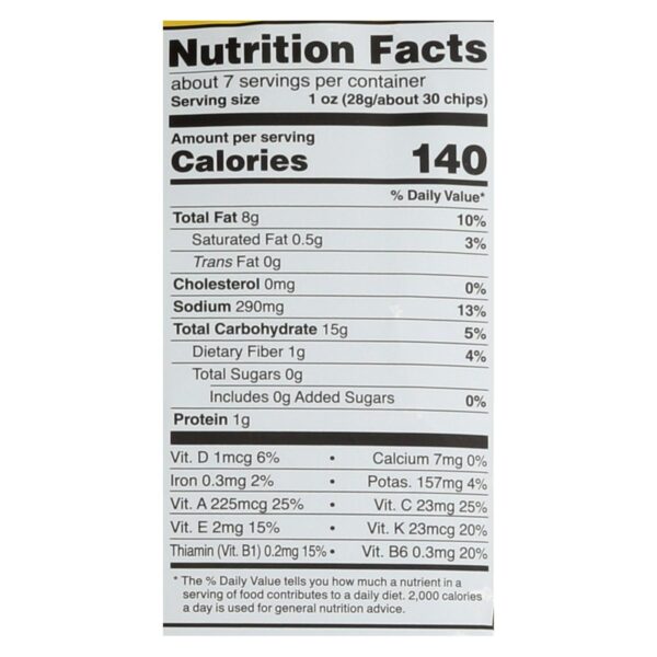 Good Health Sea Salt Veggie Chips  - Case Of 10 - 6.25 Oz - Image 2