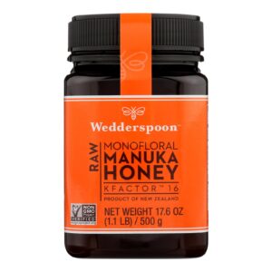 Wedderspoon Manuka Honey, Kfactor 16,  - Case Of 6 - 17.6 Oz