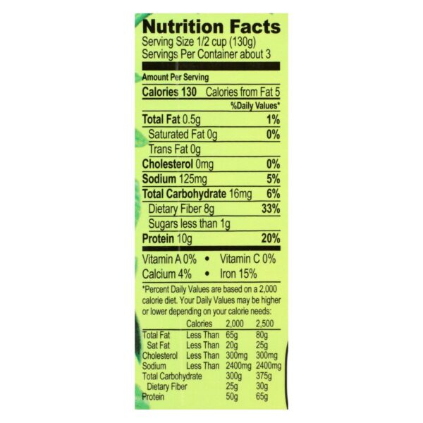 Jack's Quality Organic Red Kidney Beans - Low Sodium - Case Of 8 - 13.4 Oz - Image 2