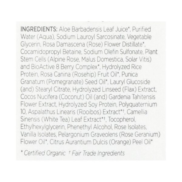 Andalou Naturals Color Care Shampoo -1000 Roses Complex - 11.5 Fl Oz - Image 2