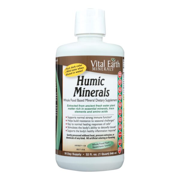 Vital Earth Minerals Humic Minerals - 32 Fl Oz - Image 2