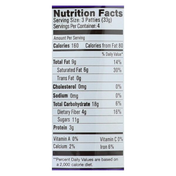Heavenly Organics Candy Chocolate Honey Patties Double Dark Chocolate  - Case Of 6 - 4.66 Oz - Image 2
