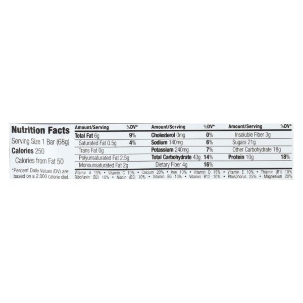 Clif Bar - Organic Oat Raisin Walnut - Case Of 12 - 2.4 Oz - Image 2
