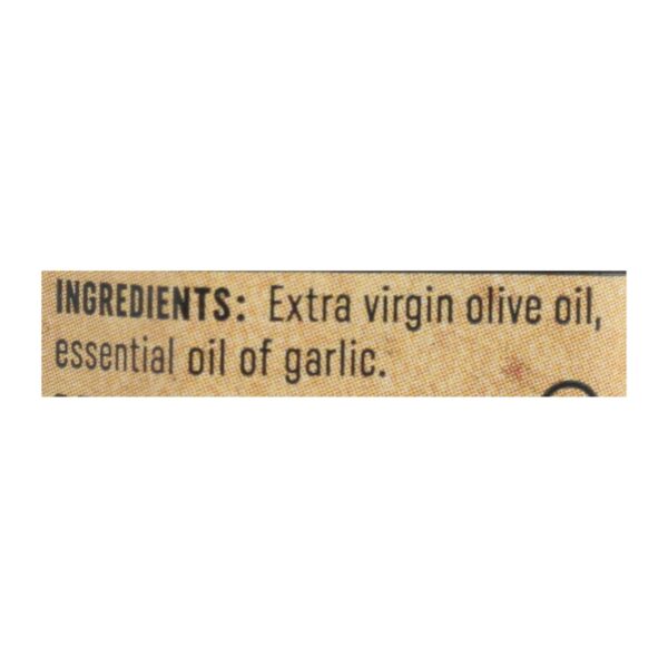 Lucini Italia Robust Garlic Extra Virgin Olive Oil - Case Of 6 - 8.5 Fl Oz. - Image 2