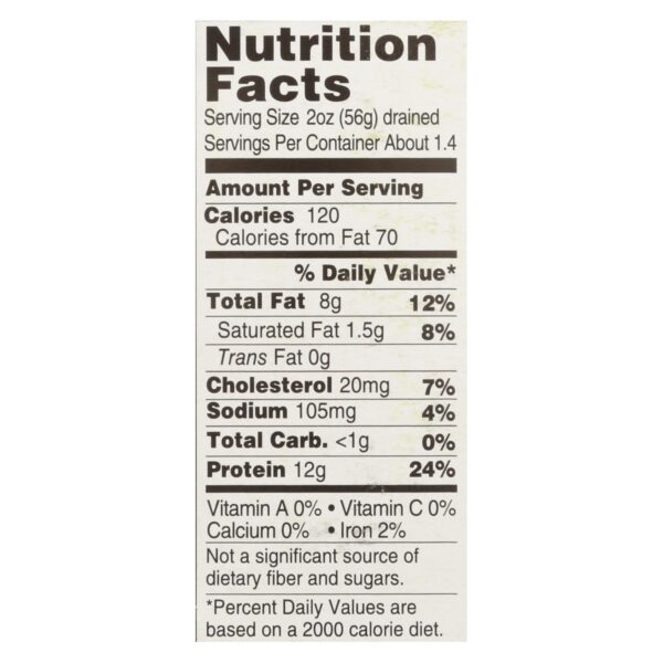 Wild Planet Wild Yellow Tail Fillets In Extra Virgin Olive Oil - Case Of 12 - 4.375 Oz. - Image 2