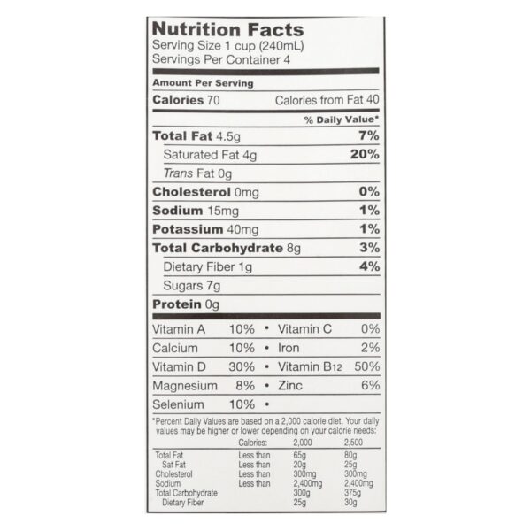 So Delicious Coconut Milk Beverage - Original - Case Of 12 - 32 Fl Oz. - Image 2