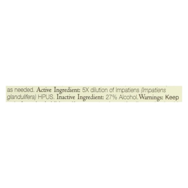 Bach Flower Remedies Essence Impatiens - 0.7 Fl Oz - Image 2