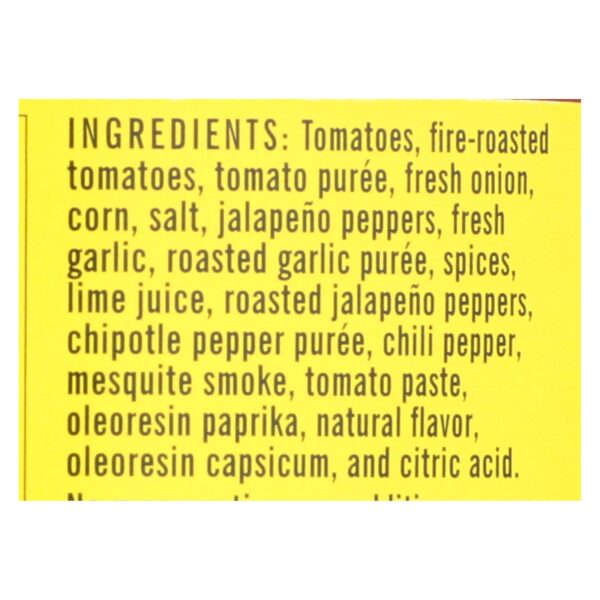 Desert Pepper Trading - Medium Hot Roasted Tomato Chipotle Corn Salsa - Case Of 6 - 16 Oz. - Image 2