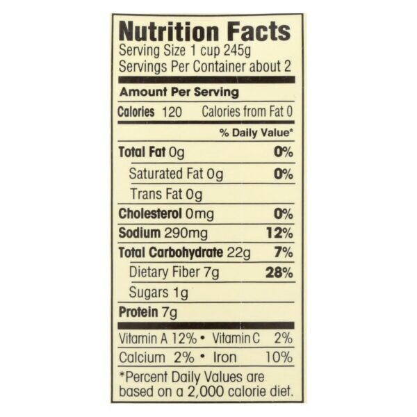 Dr. Mcdougall's Organic Split Pea Lower Sodium Soup - Case Of 6 - 17.6 Oz. - Image 2