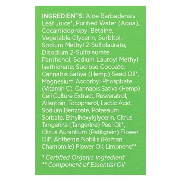 Andalou Naturals - Cannacell Cleansing Foam - 5.5 Fl Oz. - Image 2