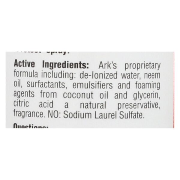 Ark Naturals Neem Protect Shampoo - 8 Fl Oz - Image 2