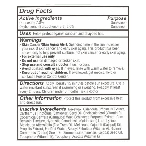 Quantum Super Lysine And Cold Stick Tube Lip Protector And Cold Sore Treatment - 0.18 Oz - Image 2