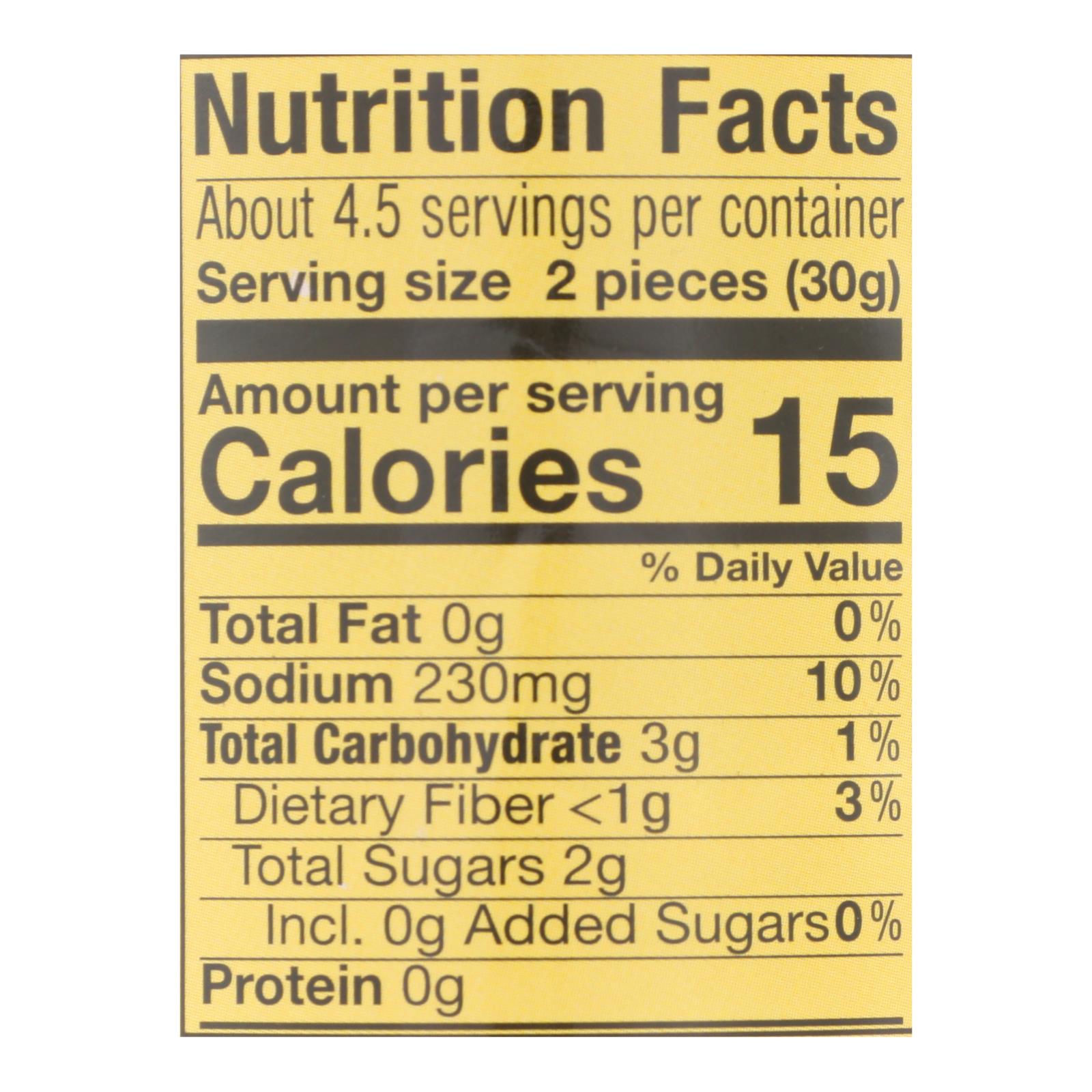 Reese Pickled Whole Baby Corn  - Case Of 12 - 7 Oz - Image 2