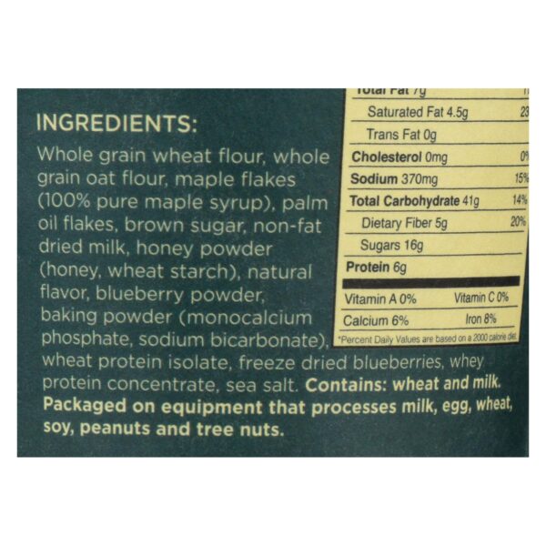 Kodiak Cakes Flapjack Unleashed Blueberry & Maple - Case Of 12 - 2.16 Oz - Image 2