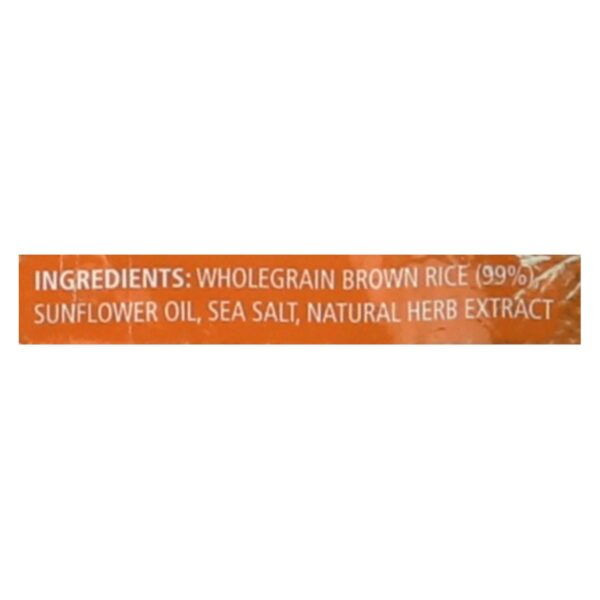 Real Foods Wholegrain Rice Thins - Case Of 6 - 5.3 Oz. - Image 2