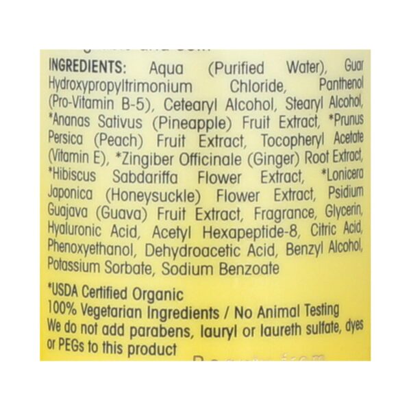 Giovanni Hair Care Products Conditioner - Pineapple And Ginger - Case Of 1 - 4 Fl Oz. - Image 2