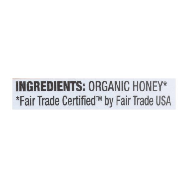 Wholesome Sweeteners Honey - Organic - Amber - Squeeze Bottle - 16 Oz - Case Of 6 - Image 2