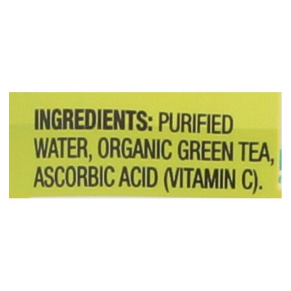 Itoen Organic Tea - Pure Green Bottle - Case Of 12 - 16.9 Fl Oz - Image 2